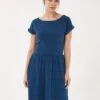 Jersey Dress Navy 1 Jersey Dress Navy -Brava Clothing Shop Product ProductPropertyID 122052848