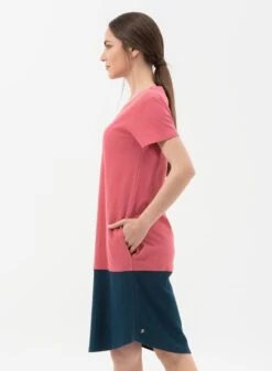 Jersey Dress Colourblock Pink -Brava Clothing Shop Product ProductPropertyID 122052861