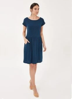 Dress Stripes Dark Blue -Brava Clothing Shop Product ProductPropertyID 122052881
