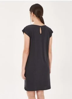 Jersey Dress Boat Neck Dark Grey -Brava Clothing Shop Product ProductPropertyID 122052893