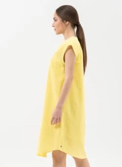 Dress V-Neck Yellow -Brava Clothing Shop Product ProductPropertyID 122052923