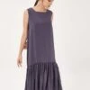 Midi Dress Purple Grey -Brava Clothing Shop Product ProductPropertyID 122053003