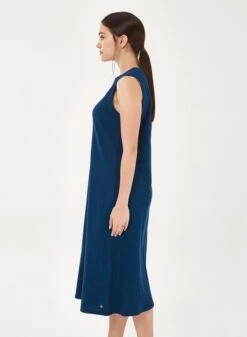 Jersey Dress V-Neck Navy -Brava Clothing Shop Product ProductPropertyID 122053047