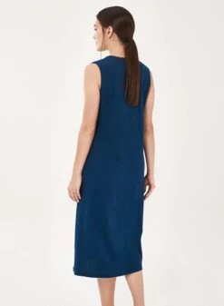 Jersey Dress V-Neck Navy -Brava Clothing Shop Product ProductPropertyID 122053048