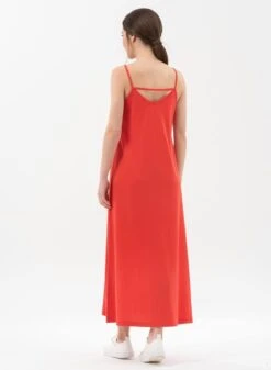 Spaghetti Strap Maxi Dress Red -Brava Clothing Shop Product ProductPropertyID 122118018