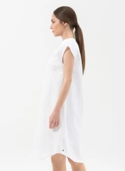 Midi Dress V-Hals White -Brava Clothing Shop Product ProductPropertyID 122118073