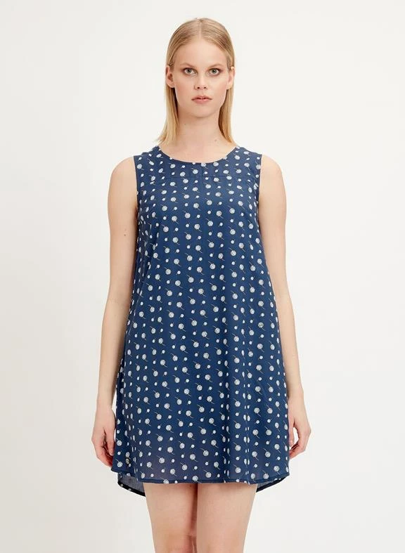 Dress Tencel™ Print Blue 3 Dress Tencel™ Print Blue