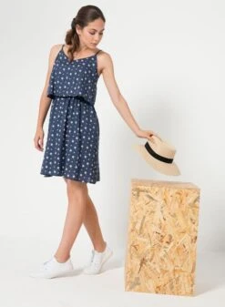 Dress Tencel™ Print Dark Blue -Brava Clothing Shop Product ProductPropertyID 122254163