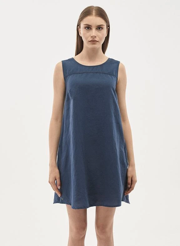 Sleeveless Dress Navy 3 Sleeveless Dress Navy
