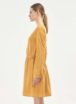 Dress Boat Neckline Yellow -Brava Clothing Shop Product ProductPropertyID 122788032