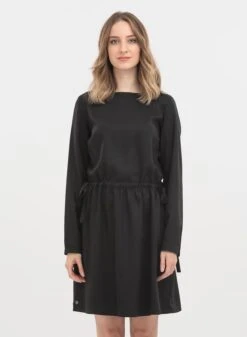 Dress Boat Neckline Black
