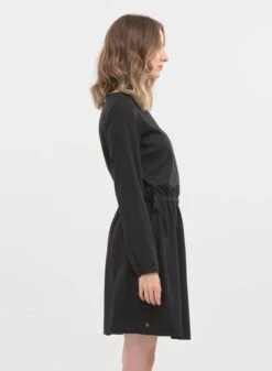 Dress Boat Neckline Black -Brava Clothing Shop Product ProductPropertyID 122788043