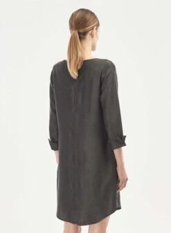 Tencel Denim Dress With Side Pockets -Brava Clothing Shop Product ProductPropertyID 122853866