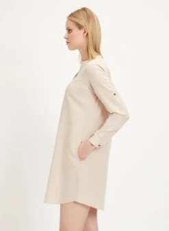 Long Sleeve Dress Beige -Brava Clothing Shop Product ProductPropertyID 123034039