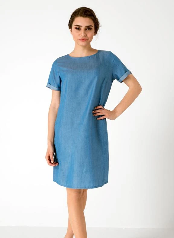 Denim Dress Blue 4 Denim Dress Blue - Image 2