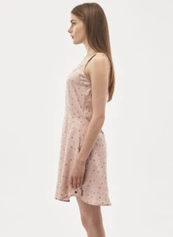 Dress Allover Print Rose Smoke -Brava Clothing Shop Product ProductPropertyID 123035206