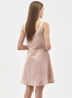 Dress Allover Print Rose Smoke -Brava Clothing Shop Product ProductPropertyID 123035207