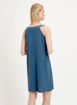 Tencel Mix Dress Blue -Brava Clothing Shop Product ProductPropertyID 124129495