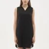 Tencel™ Dress With Shirt Collar Black -Brava Clothing Shop Product ProductPropertyID 124597766