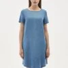 Tencel™ Denim Dress With Side Pockets -Brava Clothing Shop Product ProductPropertyID 124597776
