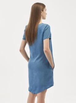Tencel™ Denim Dress With Side Pockets -Brava Clothing Shop Product ProductPropertyID 124597779