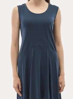 Tencel™ Blend Dress Navy -Brava Clothing Shop Product ProductPropertyID 124597810
