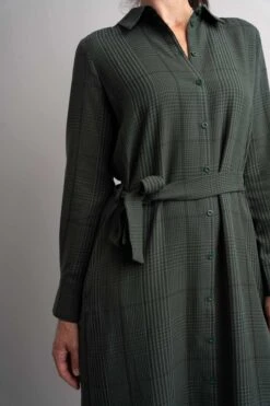 Merel Green Check Dress 10 Merel Green Check Dress -Brava Clothing Shop Product ProductPropertyID 129457400