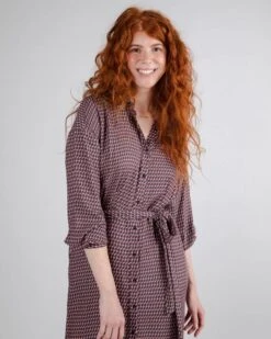 Brava Fabrics Dress All Over Penguin Navy -Brava Clothing Shop Product ProductPropertyID 130439854