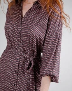 Brava Fabrics Dress All Over Penguin Navy -Brava Clothing Shop Product ProductPropertyID 130439857