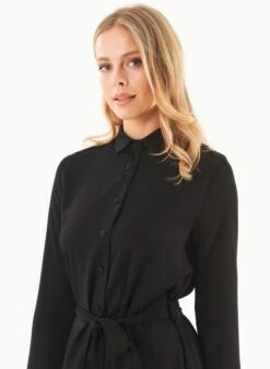 Shirt Dress Ecovero Black -Brava Clothing Shop Product ProductPropertyID 132192474