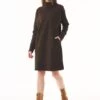 Sweater Dress Organic Cotton Espresso -Brava Clothing Shop Product ProductPropertyID 132193008