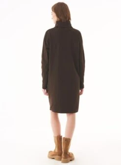Sweater Dress Organic Cotton Espresso -Brava Clothing Shop Product ProductPropertyID 132193010