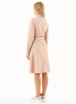 Shirt Dress Tencel Organic Cotton Beige 8 Shirt Dress Tencel Organic Cotton Beige -Brava Clothing Shop Product ProductPropertyID 132193269