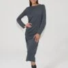 Dress Beauvoire Grey -Brava Clothing Shop Product ProductPropertyID 136979539