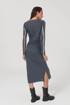 Dress Beauvoire Grey -Brava Clothing Shop Product ProductPropertyID 136979542