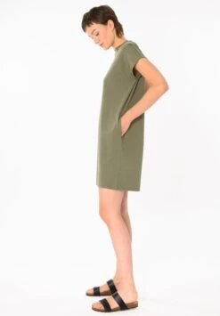 Shirt Dress Boxy Green -Brava Clothing Shop Product ProductPropertyID 136980084