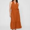 Maxi Dress Ramaria Dark Amber -Brava Clothing Shop Product ProductPropertyID 137493466