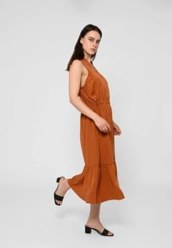 Maxi Dress Ramaria Dark Amber -Brava Clothing Shop Product ProductPropertyID 137493470