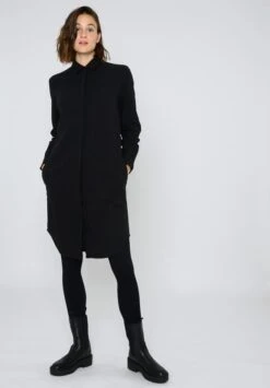 Shirt Dress Pinstripe Black -Brava Clothing Shop Product ProductPropertyID 138138832