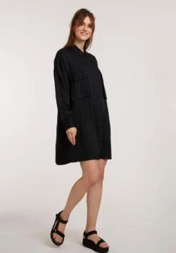 Workers Shirt Dress Black -Brava Clothing Shop Product ProductPropertyID 138272936