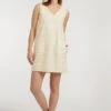 Dress V-Neck Cloud Cream -Brava Clothing Shop Product ProductPropertyID 138272950