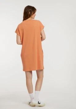 Boxy Shirt Dress Pheasant Orange -Brava Clothing Shop Product ProductPropertyID 138273365