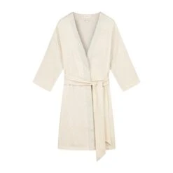 Wrap Dress Natural Fabric