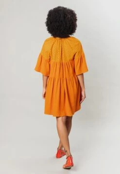 Delilah Dress Burned Orange -Brava Clothing Shop Product ProductPropertyID 140973961