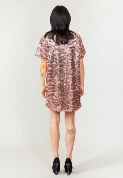 Tianna Dress Rosegold Sequins -Brava Clothing Shop Product ProductPropertyID 140974011