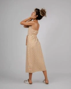 Brava Fabrics Dress Eclipse Strap Sand & Orange 14 Brava Fabrics Dress Eclipse Strap Sand & Orange -Brava Clothing Shop Product ProductPropertyID 143514045