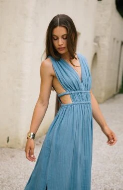 Dress Sonal Heritage Blue