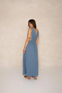 Dress Sonal Heritage Blue 8 Dress Sonal Heritage Blue -Brava Clothing Shop Product ProductPropertyID 144236806