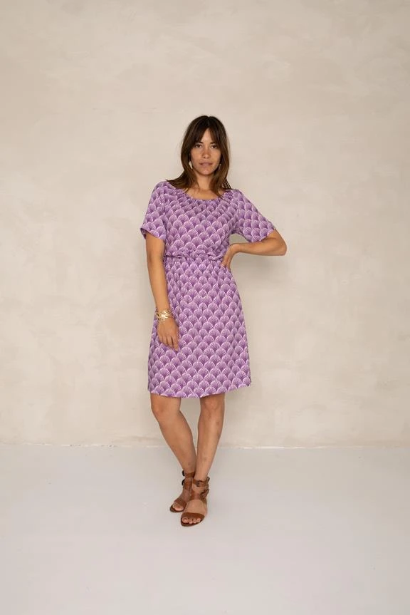 Dress Radhika Purple Shell 4 Dress Radhika Purple Shell - Image 2