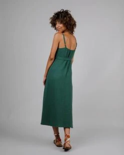 Brava Fabrics Dress Bubble Strap Morera Green -Brava Clothing Shop Product ProductPropertyID 144344874